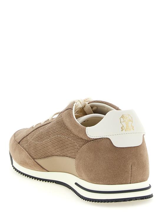 26SS 브루넬로 쿠치넬리 스니커즈 BR336183BM BEIGE - BRUNELLO CUCINELLI