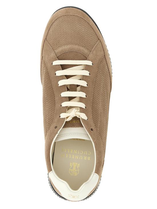 26SS 브루넬로 쿠치넬리 스니커즈 BR336183BM BEIGE - BRUNELLO CUCINELLI