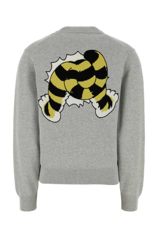 26SS 겐조 스웨터 FG52PU7443LO 93 GRAY - KENZO