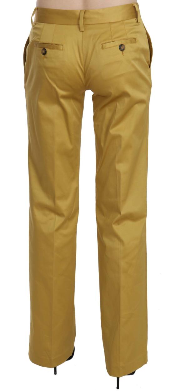  저스트까발리 스트레이트 팬츠 PAN70344BG YELLOW - JUST CAVALLI