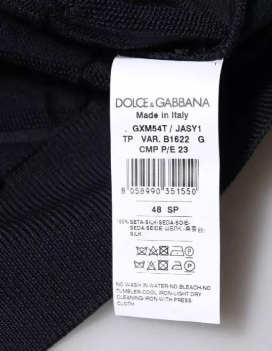  돌체앤가바나 집업 니트 TSH87464 BLACK - DOLCE & GABBANA