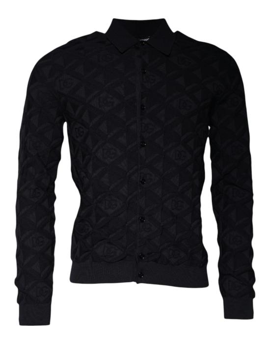  돌체앤가바나 집업 니트 TSH87464 BLACK - DOLCE & GABBANA