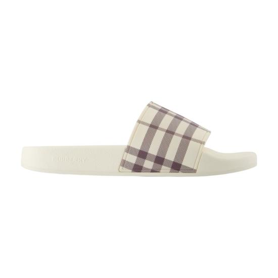 26SS 버버리 뮬/슬리퍼 CONFIG BURS25006 BEIGE