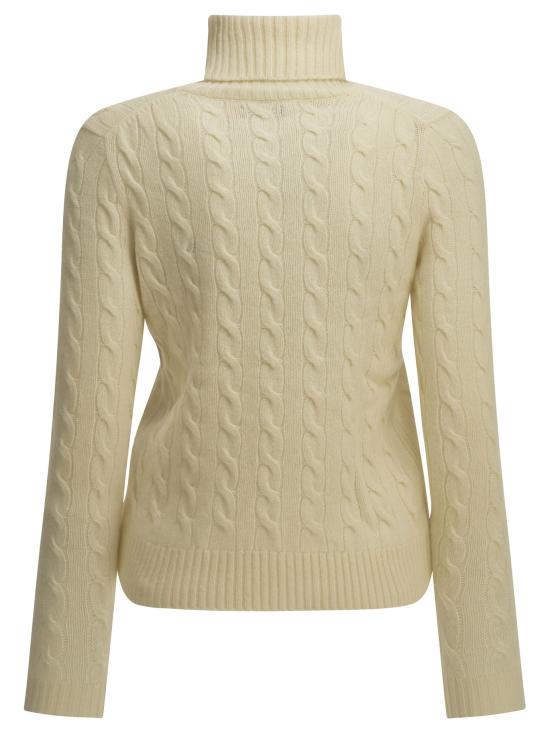 26FW 폴로 랄프로렌 울 캐시미어 케이블 니트 터틀넥 211888686012AUTHENTIC CREAM White - POLO RALPH LAUREN