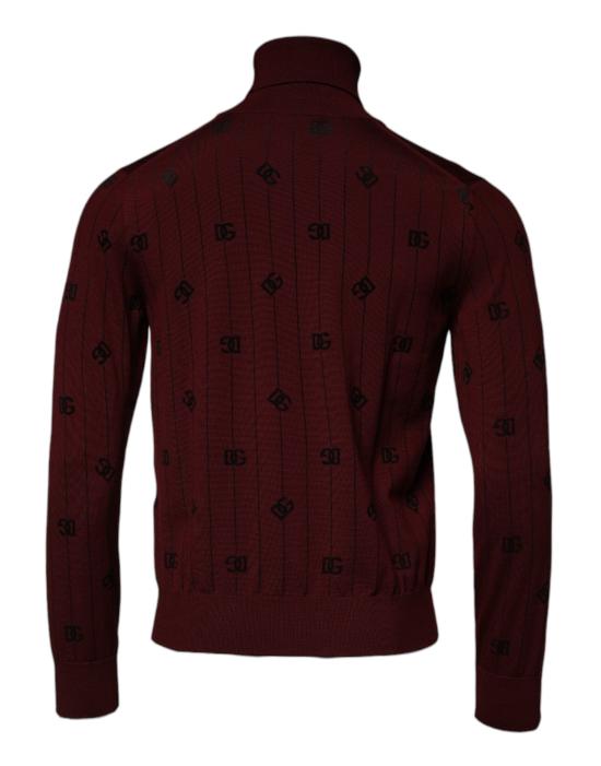  돌체앤가바나 터틀넥 TSH87528 MAROON - DOLCE & GABBANA