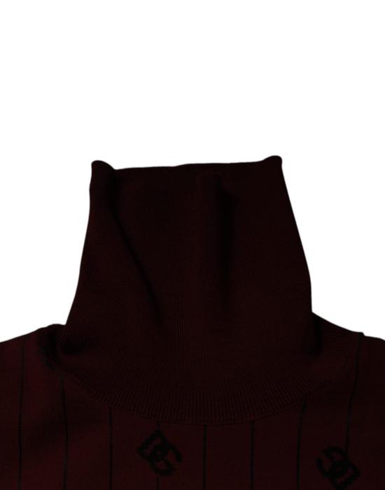  돌체앤가바나 터틀넥 TSH87528 MAROON - DOLCE & GABBANA
