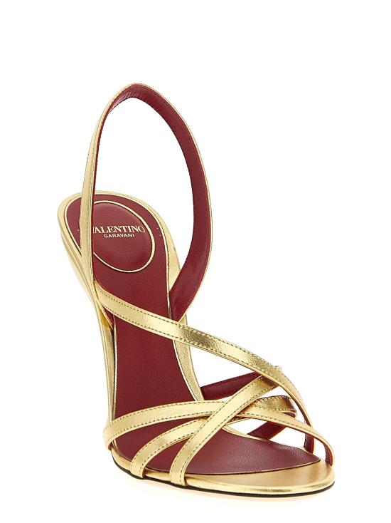 25FW 발렌티노 가라바니 힐/펌프스 VA320824BM GOLD - VALENTINO GARAVANI