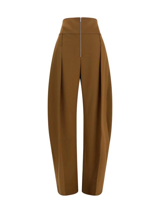 26FW 살바토레 페라가모 팔라초 팬츠 795942 004 BROWN
