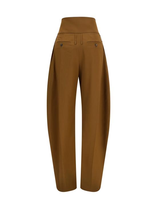 26FW 살바토레 페라가모 팔라초 팬츠 795942 004 BROWN - SALVATORE FERRAGAMO