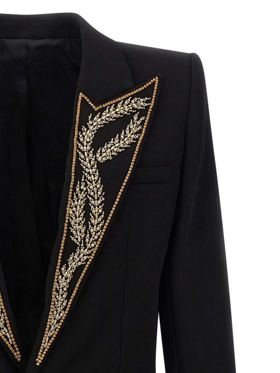 25FW 발망 수트 자켓 BA318964BM BLACK - BALMAIN