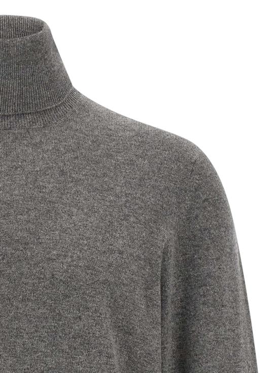 26FW 브루넬로 쿠치넬리 터틀넥 BR319730BM GRAY - BRUNELLO CUCINELLI