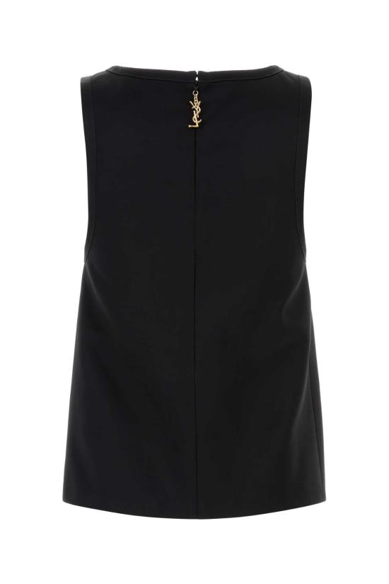 26SS 생로랑 민소매 티셔츠 863984Y1K44 1000 BLACK - SAINT LAURENT