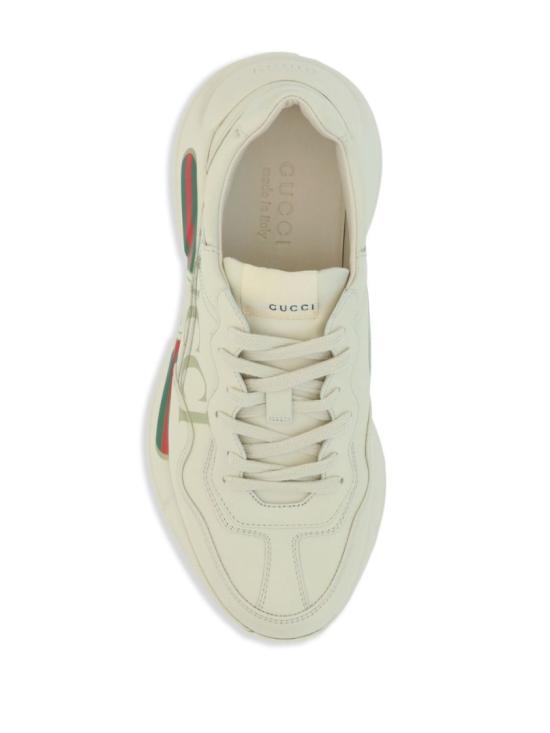 26FW 구찌 롸이톤 레더 스니커즈 500877DRW009522 Neutrals - GUCCI