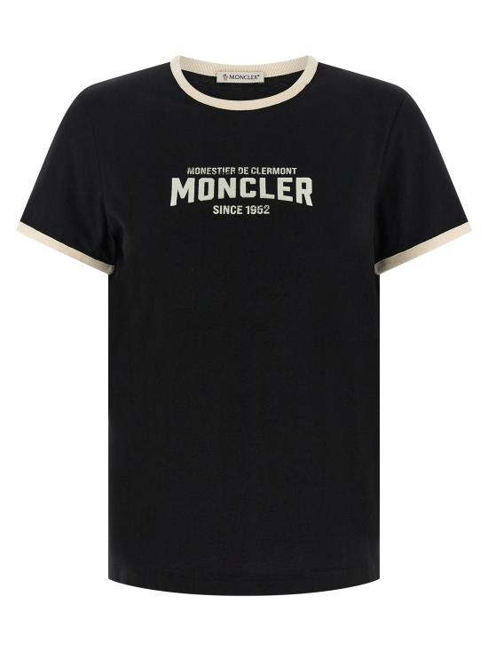 26SS 몽클레어 반팔 티셔츠 MO331724BM BLACK