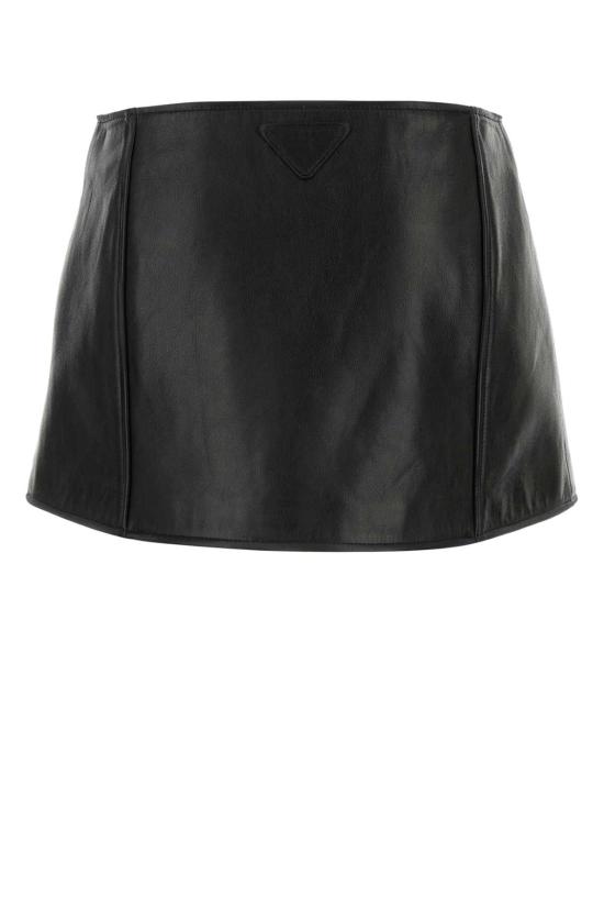  프라다 숏 스커트 51893SOOO11KD F0002 BLACK - PRADA