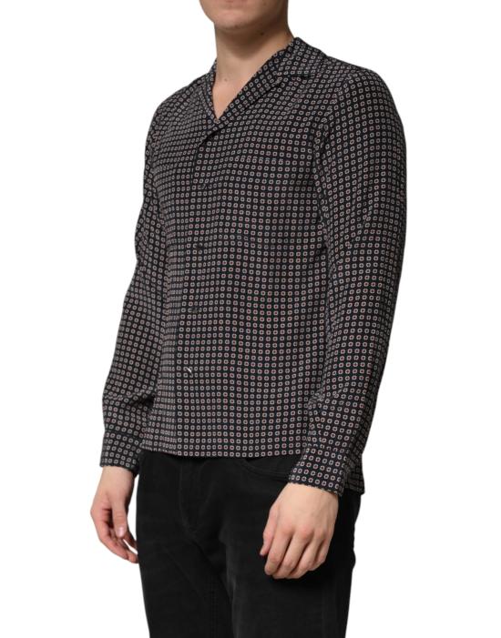  돌체앤가바나 긴팔 셔츠 TSH91706 BLACK - DOLCE & GABBANA