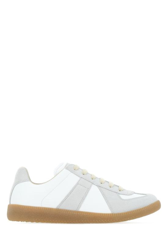  마르지엘라 카프스킨 레플리카 스니커즈 S58WS0109P1895 T1016 WHITE
