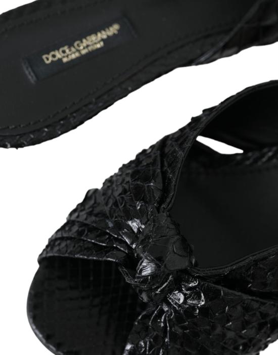  돌체앤가바나 플랫 슈즈 LA11030 BLACK - DOLCE & GABBANA