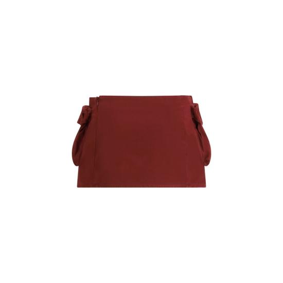 26SS 미우미우 숏팬츠 MIMG2610SOOO19CVF0399BB RED - MIU MIU
