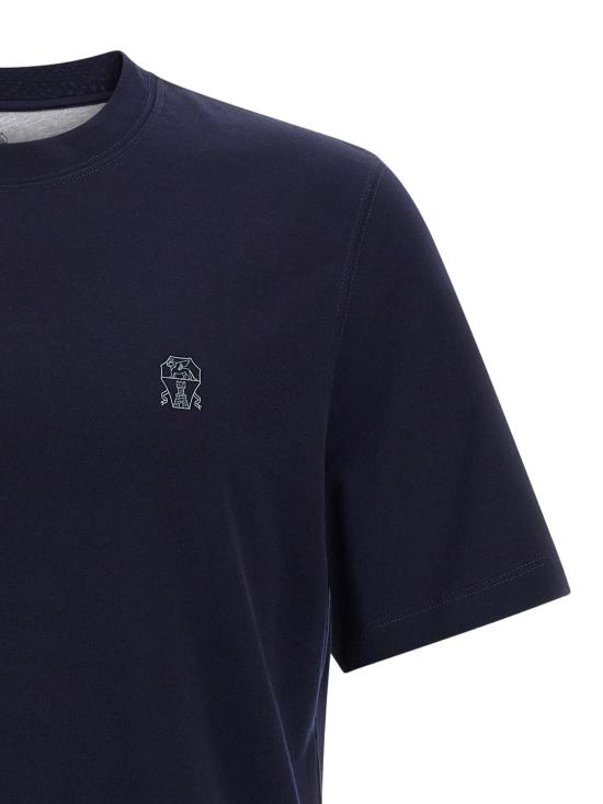 26FW 브루넬로 쿠치넬리 탑 BR314433BM NAVY - BRUNELLO CUCINELLI