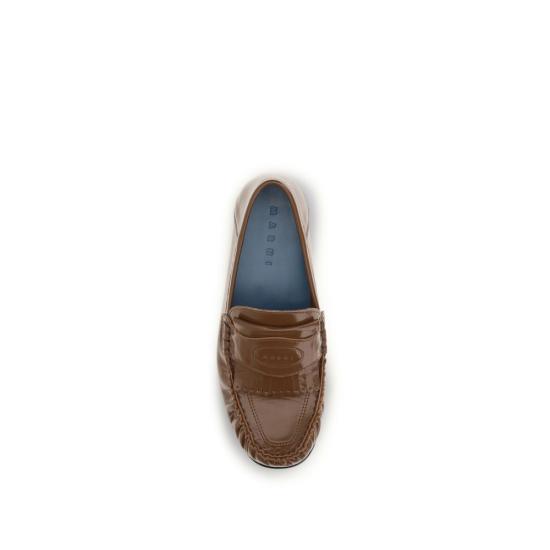 26SS 마르니 로퍼 MAMOMS006901P457400M15BB BROWN - MARNI