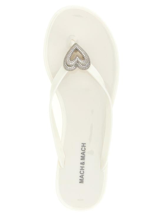 26SS 마흐앤마흐 뮬/슬리퍼 MA335673BM WHITE - MACH&MACH