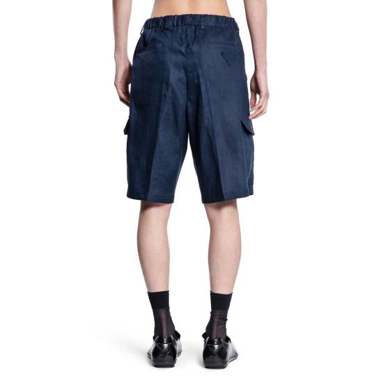  프라다 숏팬츠 PR 8990024564948 NAVY - PRADA