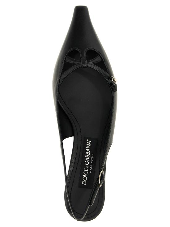  돌체앤가바나 플랫 슈즈 DO296949BM BLACK - DOLCE & GABBANA