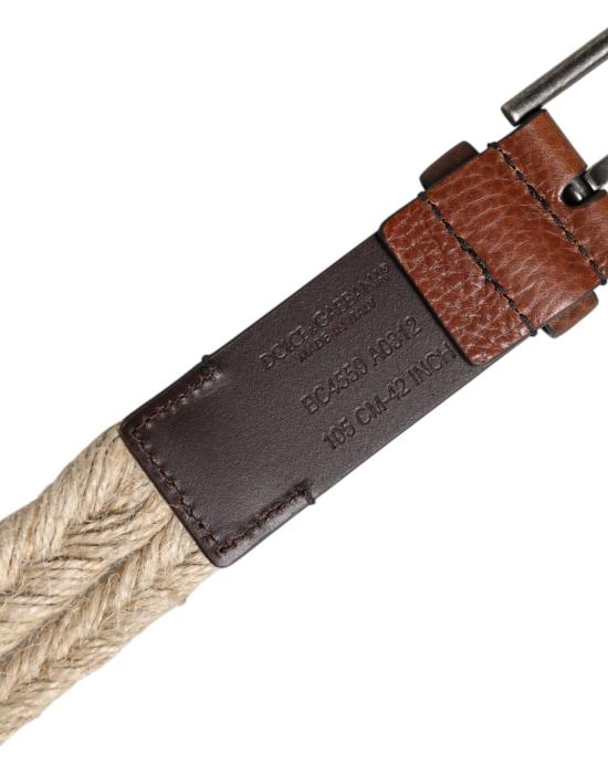  돌체앤가바나 가죽 벨트 BEL9335 BROWN - DOLCE & GABBANA