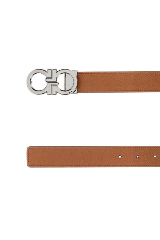 26FW 살바토레 페라가모 가죽 벨트 670644791058 NATNEWNAVDKB BROWN - SALVATORE FERRAGAMO