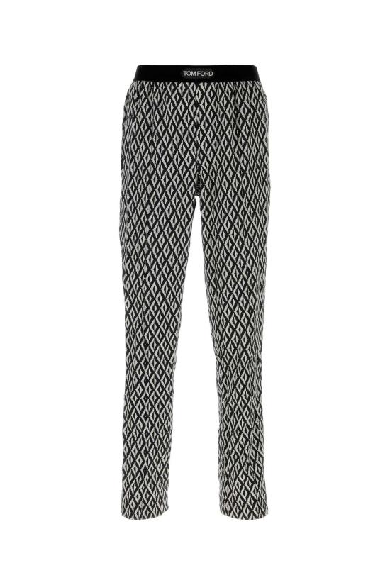 26SS 톰포드 스트레이트 팬츠 T4H202200 028 BLACK