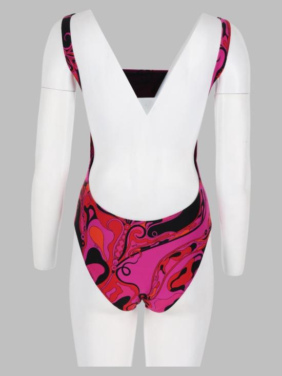 26FW 푸찌 원피스 수영복 6HMC75 6H835P24 FUCHSIA - PUCCI