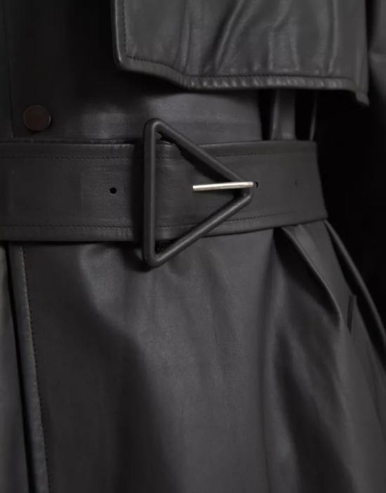  보테가베네타 트렌치 코트 JKT4070 BLACK - BOTTEGA VENETA