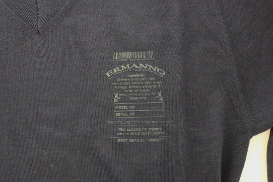  에르마노 설비노 스웨터 SIG10105 NAVY - ERMANNO SCERVINO