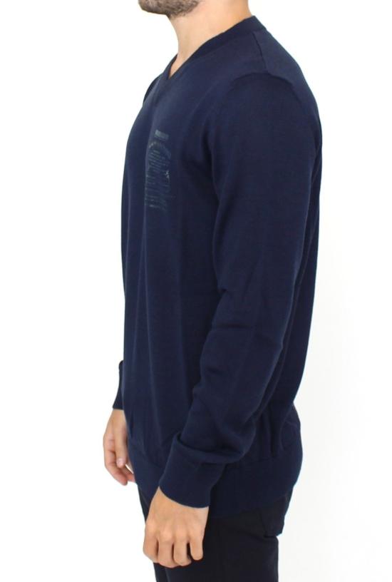  에르마노 설비노 스웨터 SIG10105 NAVY - ERMANNO SCERVINO