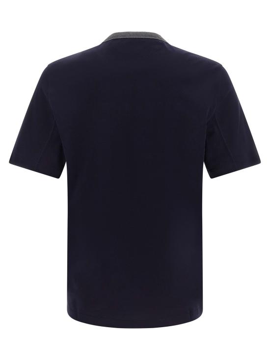 26FW 브루넬로 쿠치넬리 탑 BR337516BM NAVY - BRUNELLO CUCINELLI