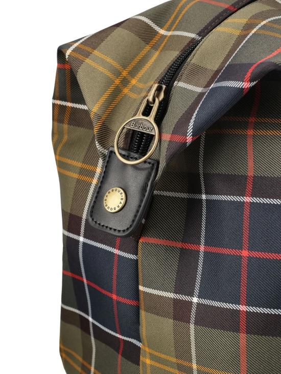 26FW 바버 체크 캐리 올 백 UBA0755 TN11 GREEN - BARBOUR