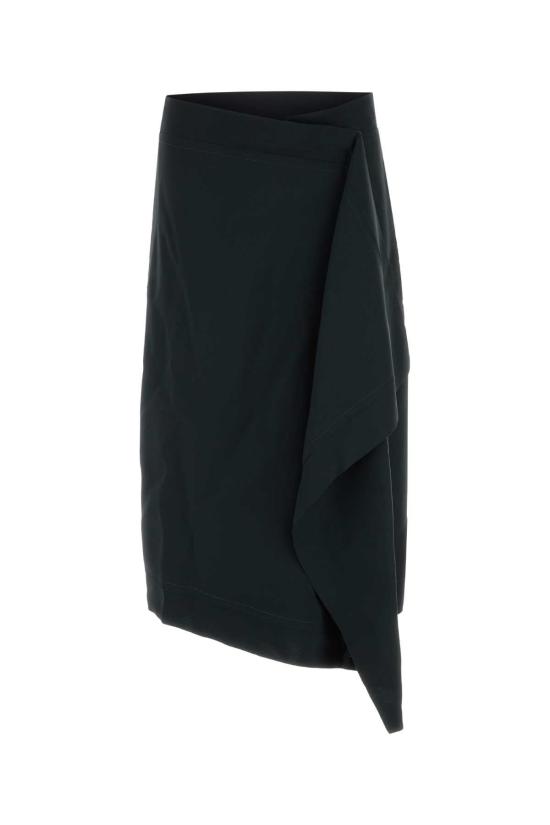 25FW 아미 롱 스커트 FSK430WV0067 020 BLACK