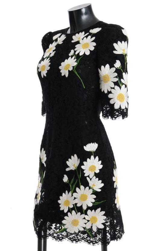  돌체앤가바나 숏 원피스 SIG60665 BLACK - DOLCE & GABBANA