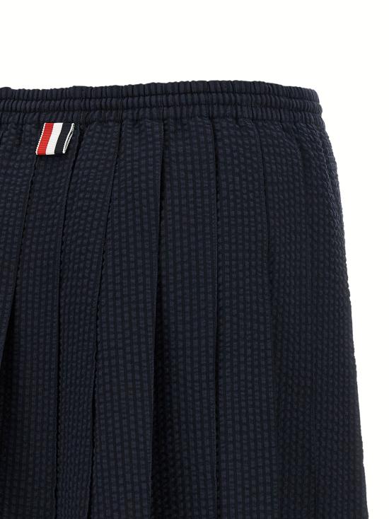 26SS 톰브라운 숏 스커트 TH333117BM NAVY - THOM BROWNE