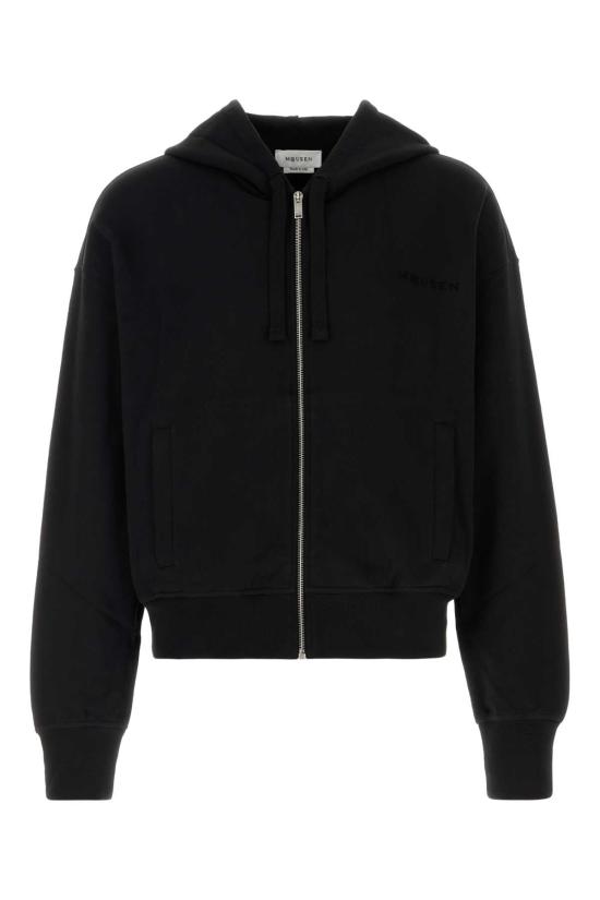 25FW 알렉산더 맥퀸 탑 839217QTADU 548 BLACK