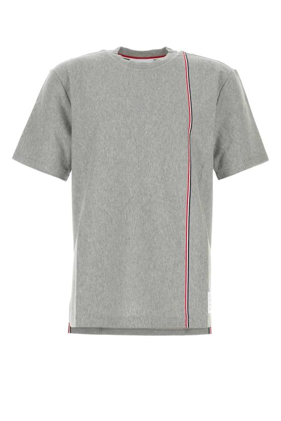 26SS 톰브라운 RWB 스트라이프 티셔츠 MJS252AJ0138 035 GRAY