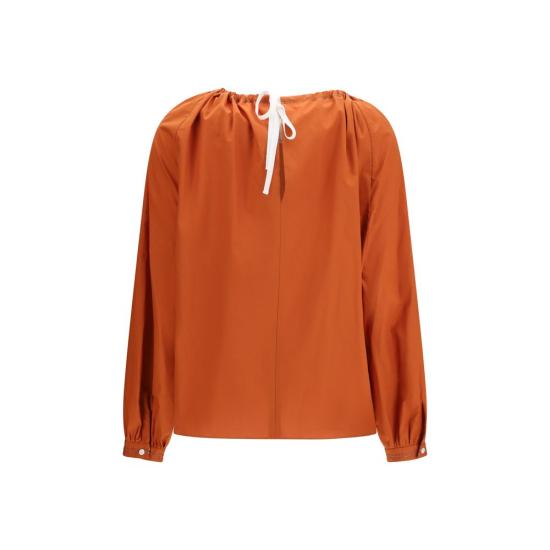 26SS 마르니 블라우스 MATTMA0449S1UTC19300M07BB ORANGE - MARNI