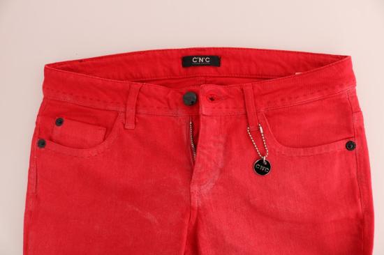  커스텀네셔널 스트레이트 팬츠 SIG30121 RED - COSTUME NATIONAL