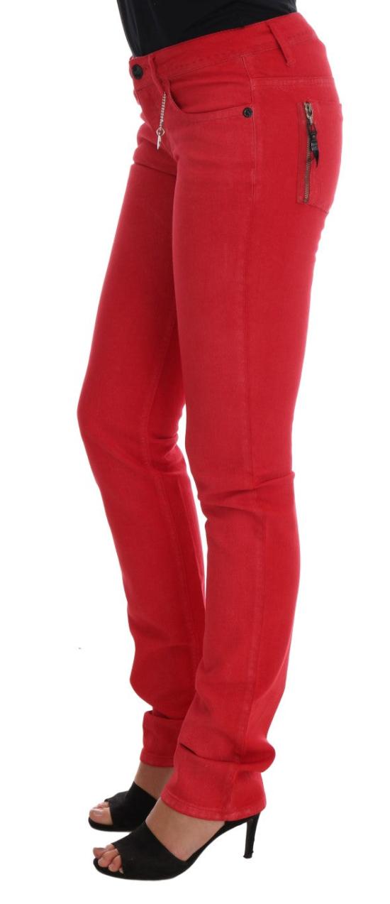  커스텀네셔널 스트레이트 팬츠 SIG30121 RED - COSTUME NATIONAL