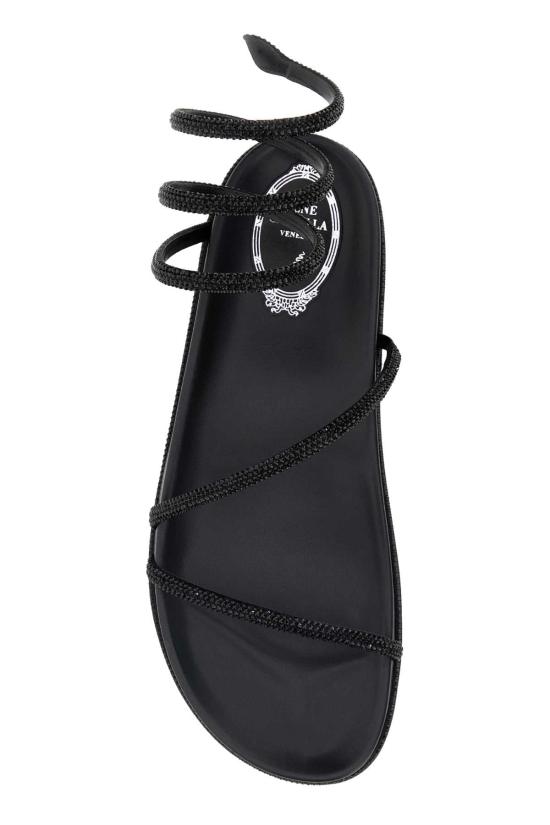 26SS 르네 카오빌라 샌들 C11342020R001V050 BLASATJET BLACK - RENE CAOVILLA