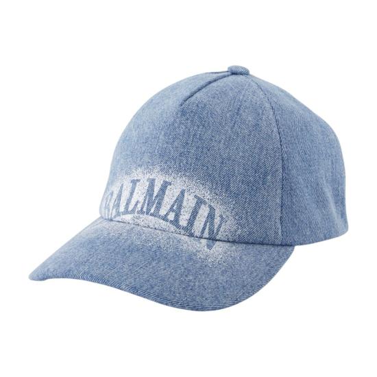 26SS 발망 볼캡 BAL025024 BLUE - BALMAIN
