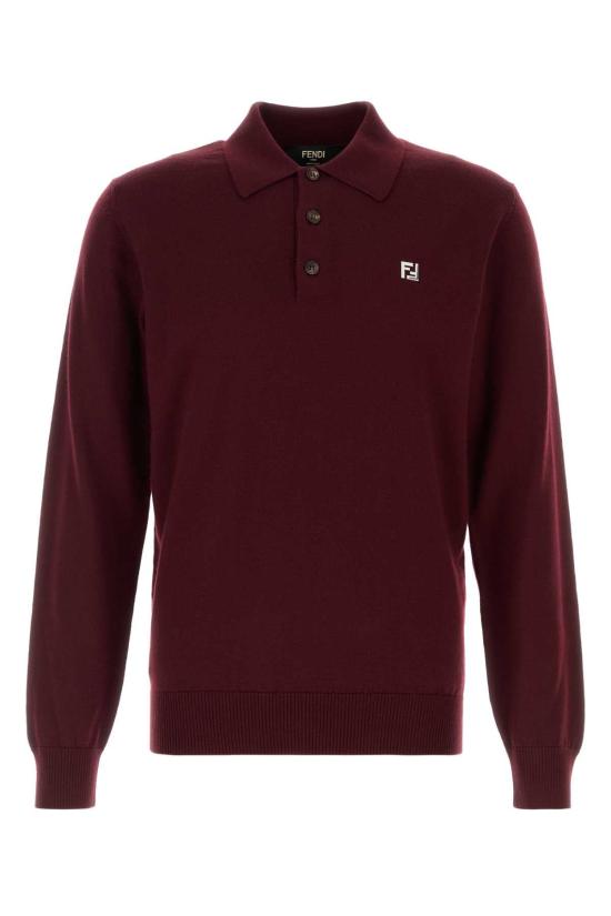 26SS 펜디 탑 FZC167AU84 F0HM6 BURGUNDY