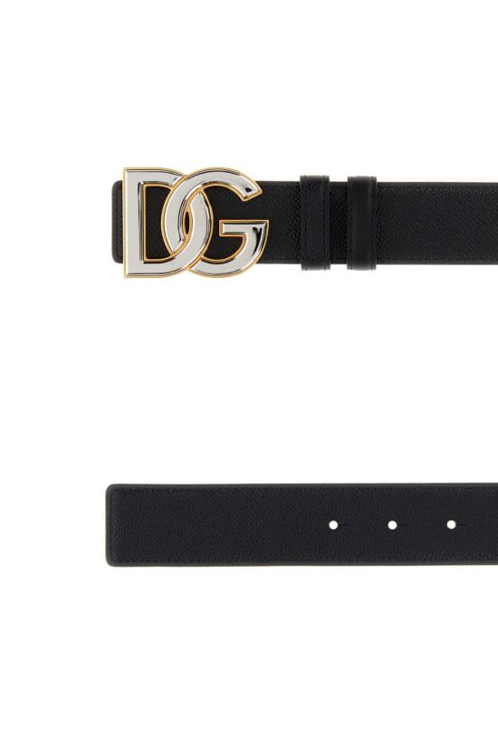26SS 돌체앤가바나 가죽 벨트 BC4941AG651 8B956 BLACK - DOLCE & GABBANA