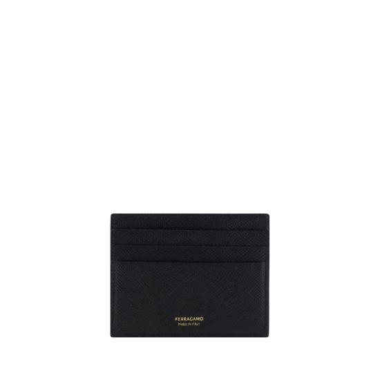26FW 살바토레 페라가모 명함지갑 FE776843001BB BLACK - SALVATORE FERRAGAMO